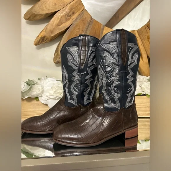 Cowboys Boots Men’s Polyurethane Size 42 - Picture 1 of 6